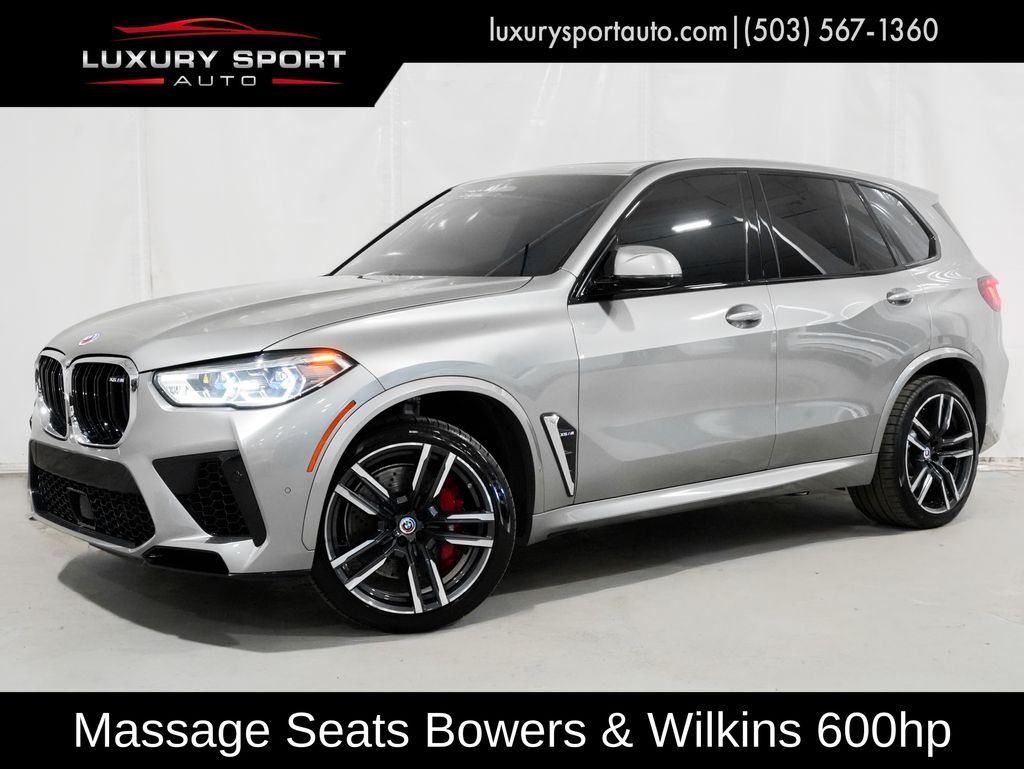 Donington Gray Metallic 2023 BMW X5 M SUV / Crossover All-Wheel Drive 8-Speed Automatic