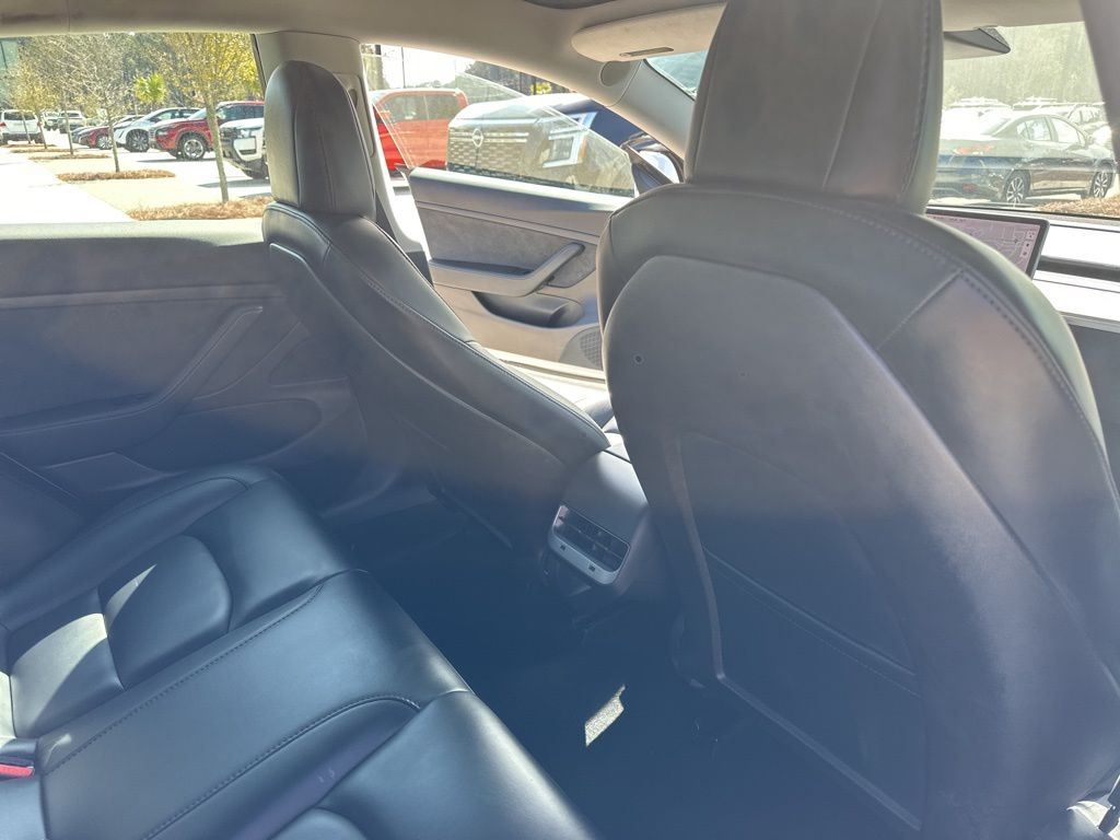 2020 Pearl White Multi-Coat Tesla Model 3 Standard RWD Sedan