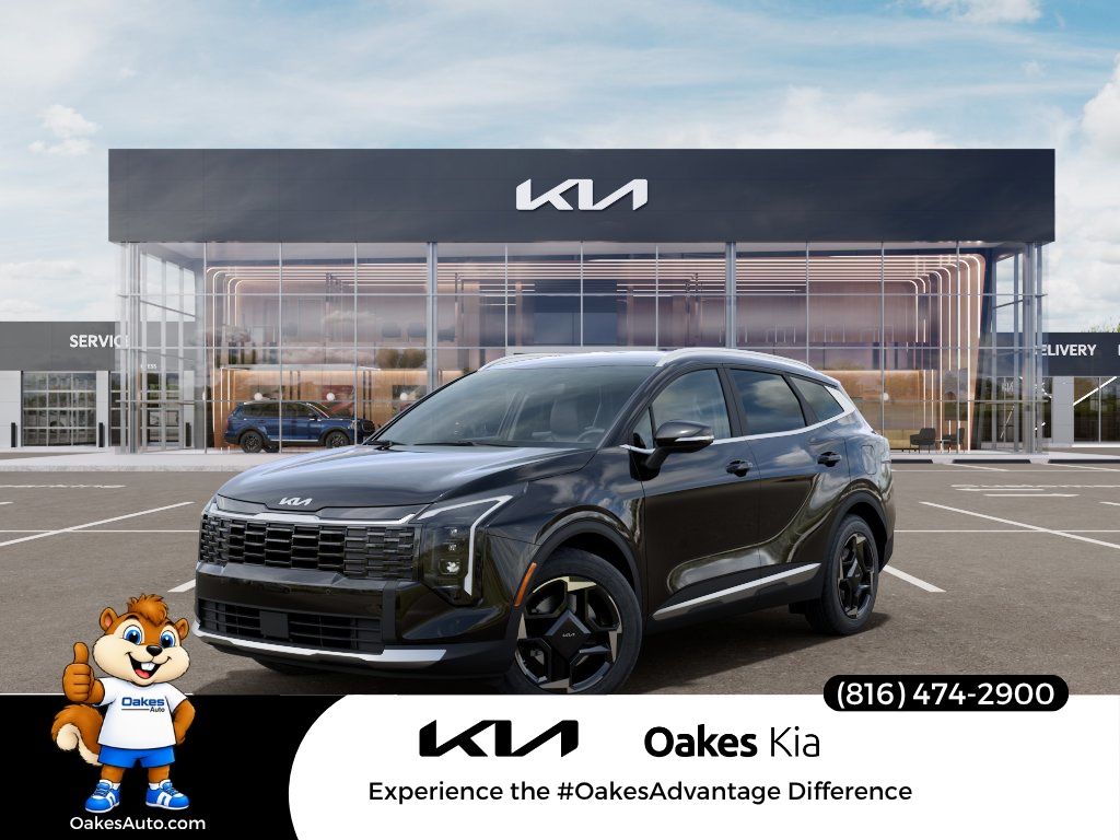 Ebony Black 2026 Kia Sportage SUV / Crossover All-Wheel Drive 8-Speed Automatic