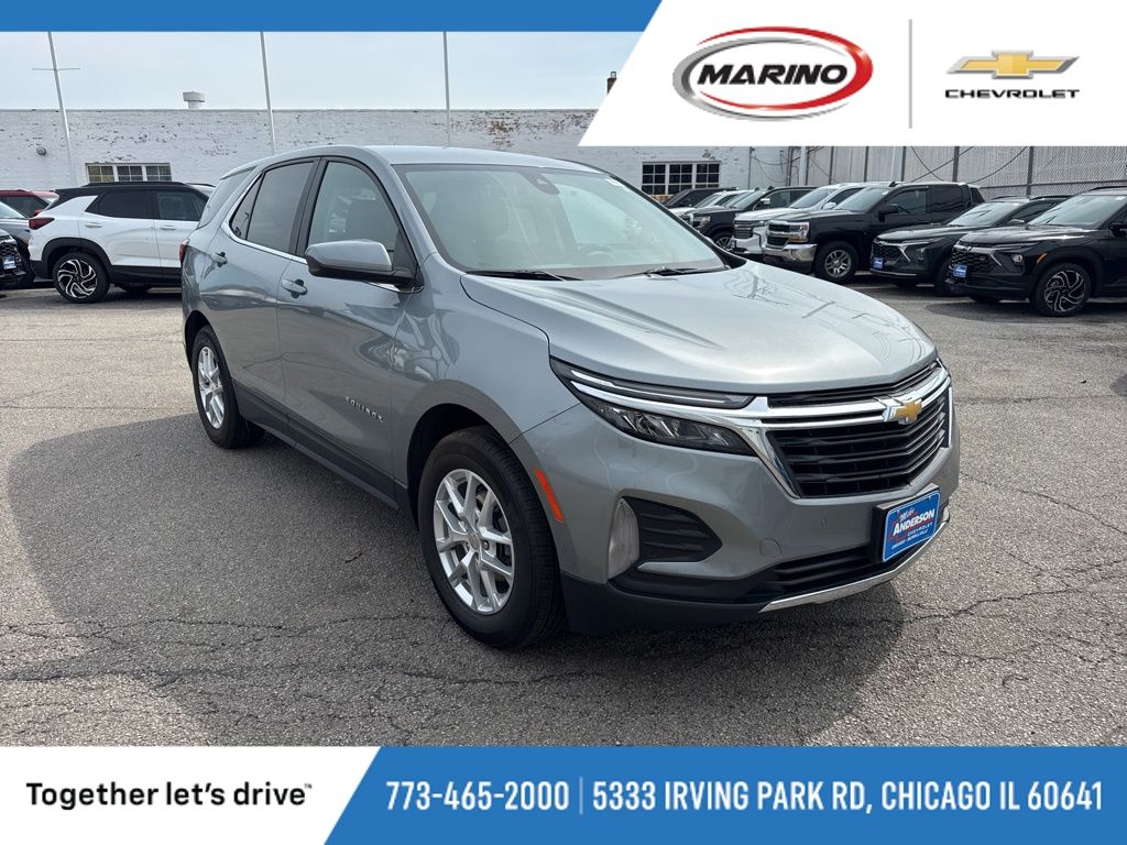 Sterling Gray Metallic 2024 Chevrolet Equinox LT FWD with 1LT SUV / Crossover Front-Wheel Drive 6-Speed Automatic Overdrive
