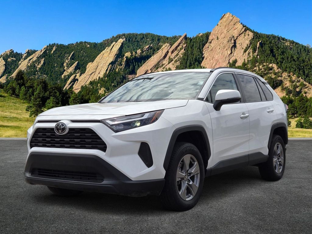 White (Wind Chill Pearl) 2024 Toyota RAV4 SUV / Crossover All-Wheel Drive 8-Speed Automatic