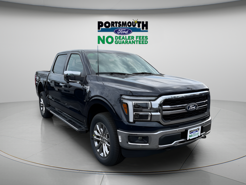 Antimatter Blue Metallic 2026 Ford F-150 Lariat SuperCrew 4WD Pickup Truck Four-Wheel Drive Automatic