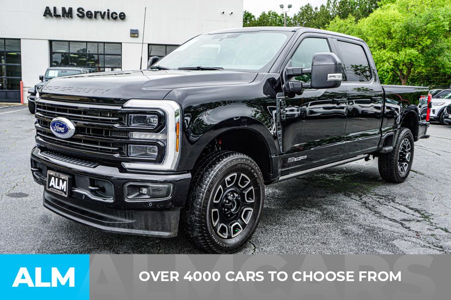 Used 2025 Black Ford Platinum image 3