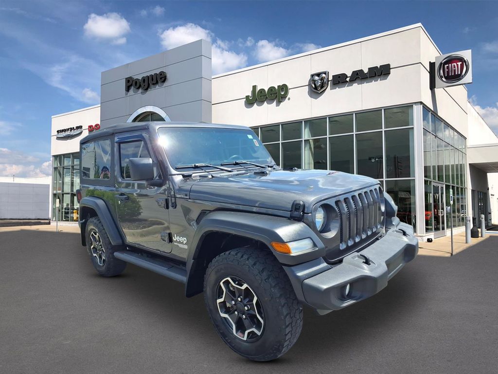 Gray (Granite Crystal Metallic Clearcoat) 2021 Jeep Wrangler Sport 4WD SUV / Crossover Four-Wheel Drive 6-Speed Manual