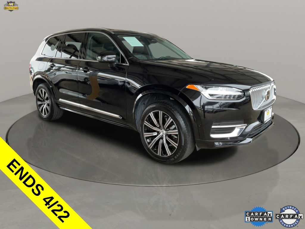 Onyx Black Metallic 2023 Volvo XC90 B5 Plus Bright Theme AWD SUV / Crossover All-Wheel Drive Automatic