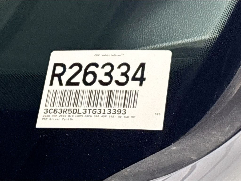 2026 Ram 2500 Big Horn