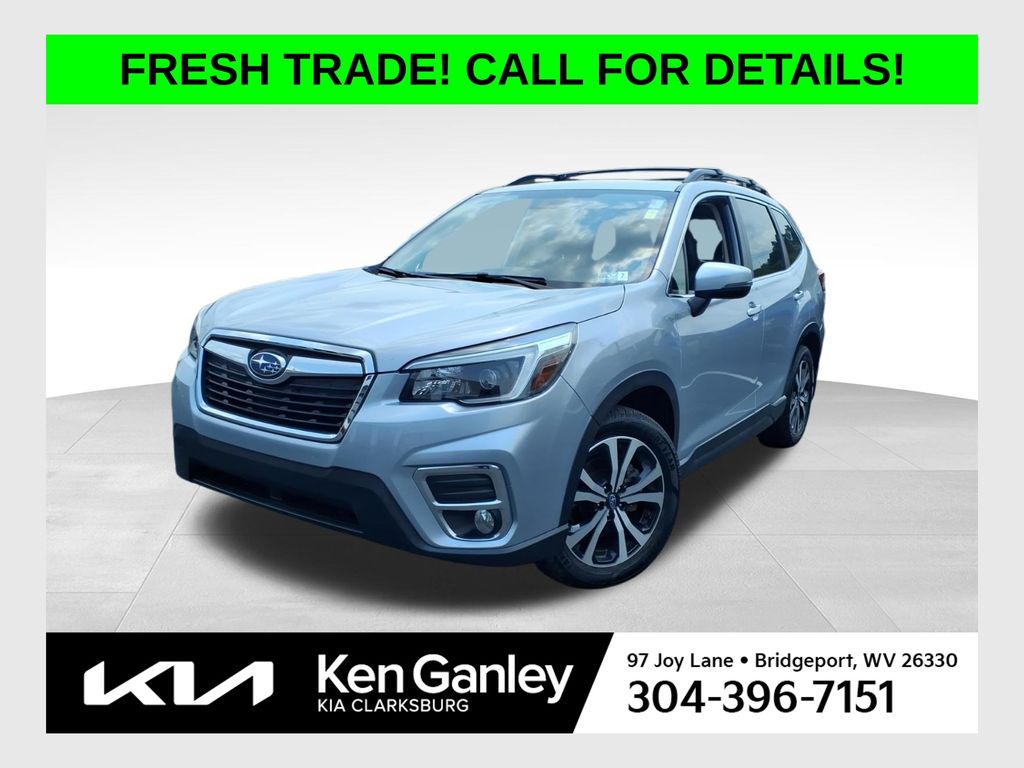 Ice Silver Metallic 2021 Subaru Forester SUV / Crossover All-Wheel Drive Continuously Variable Transmission