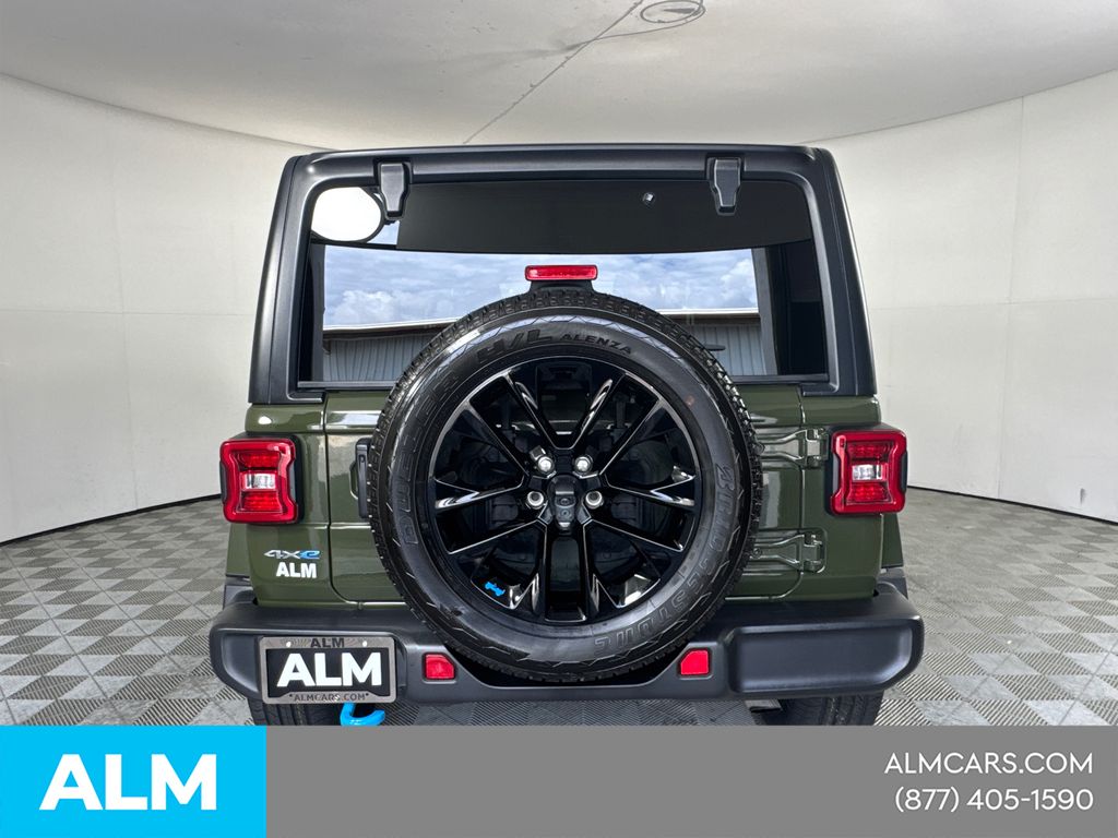Used 2023 Green Jeep Sahara 4xe image 8