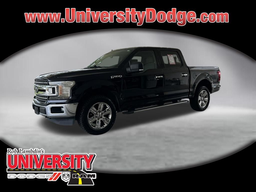 Black Metallic 2019 Ford F-150 Pickup Truck Four-Wheel Drive Automatic