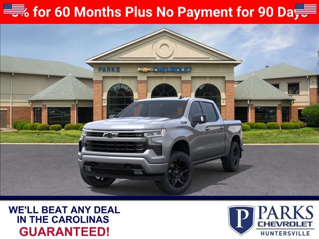 Sterling Gray Metallic 2026 Chevrolet Silverado 1500 Pickup Truck Four-Wheel Drive Automatic