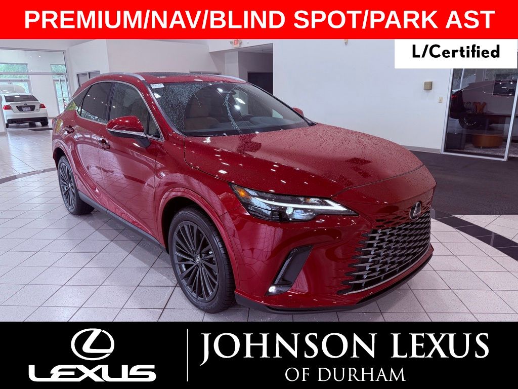 Matador Red Mica 2025 Lexus RX SUV / Crossover Front-Wheel Drive 8-Speed Automatic
