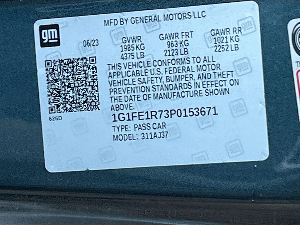 Used 2023 Gray Chevrolet LT1 image 30