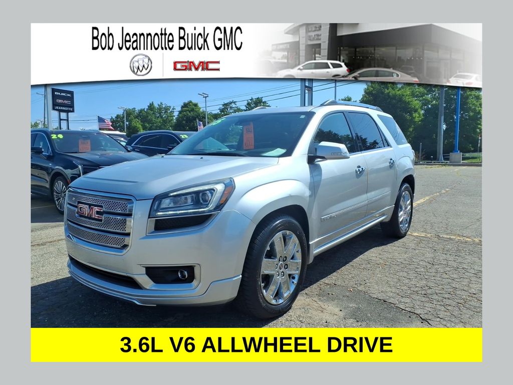Quicksilver Metallic 2015 GMC Acadia SUV / Crossover All-Wheel Drive 6-Speed Automatic