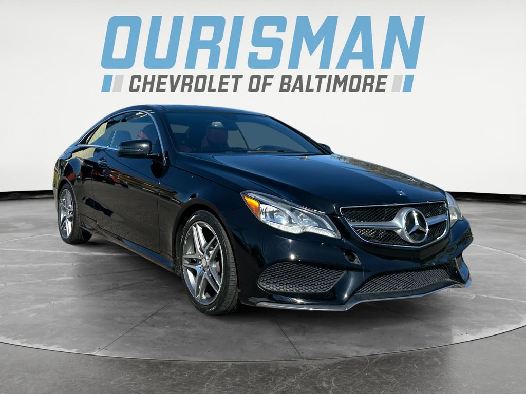 Black 2017 Mercedes-Benz E-Class E 400 Coupe Coupe Rear-Wheel Drive 7-Speed Automatic