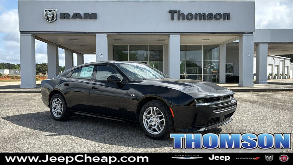 Diamond Black Crystal Pearlcoat 2026 Dodge Charger R/T Sedan AWD Sedan All-Wheel Drive 8-Speed Automatic