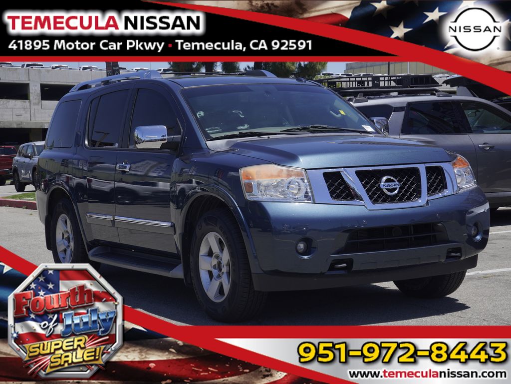 Gray (Graphite Blue) 2014 Nissan Armada SUV / Crossover 4X2 5-Speed Automatic Overdrive