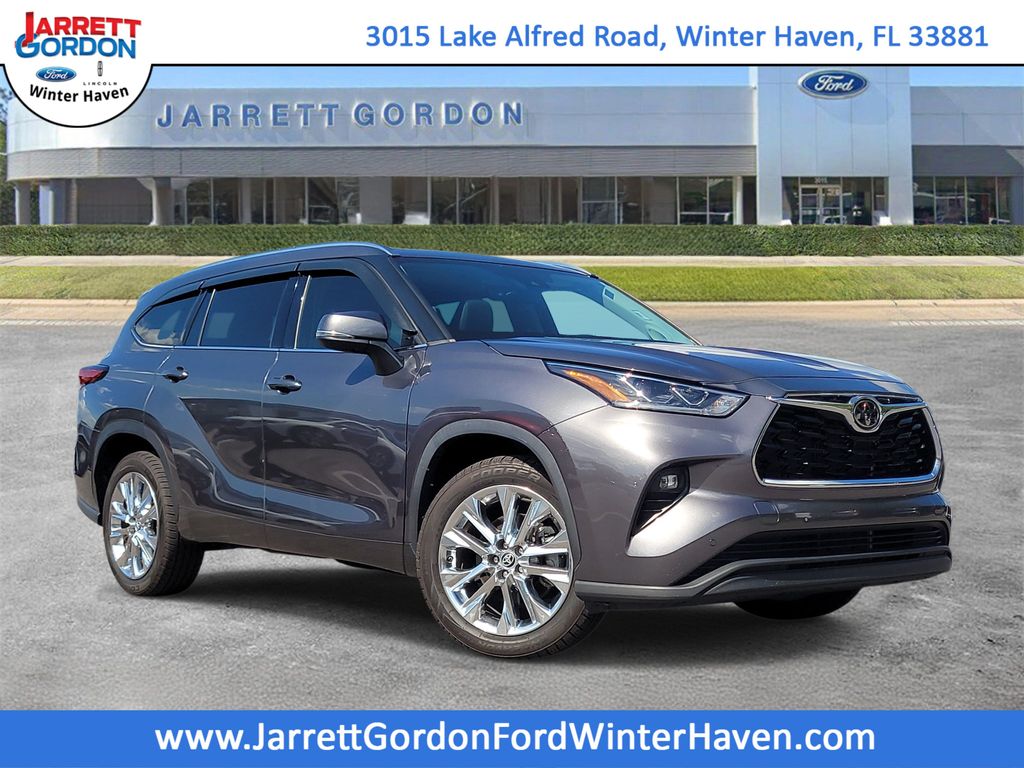 Magnetic Gray Metallic 2023 Toyota Highlander SUV / Crossover Front-Wheel Drive 8-Speed Automatic