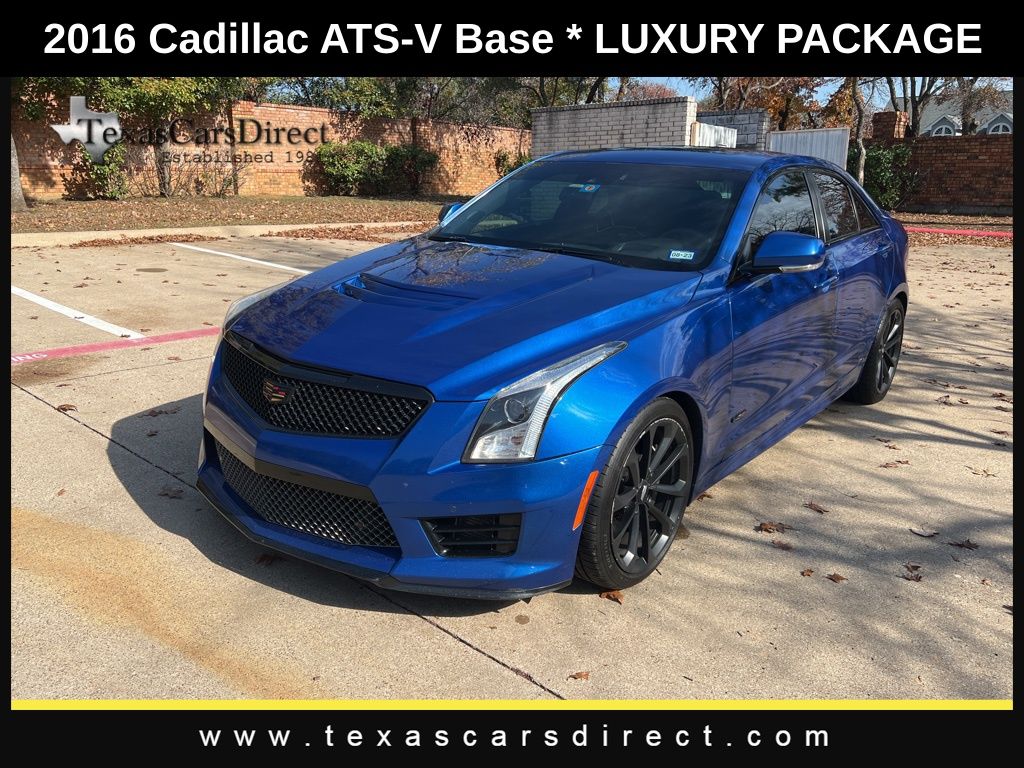 2016 Cadillac ATS-V Base 3