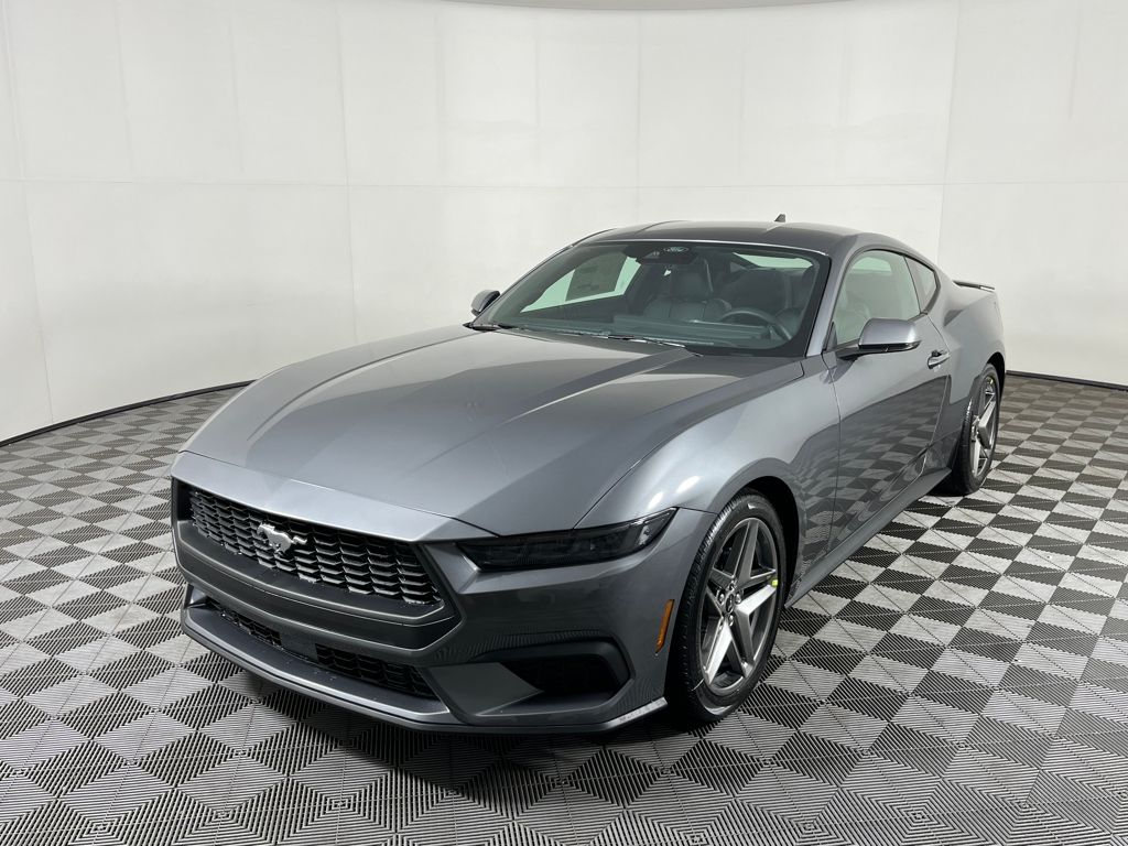 Carbonized Gray Metallic 2026 Ford Mustang EcoBoost Premium Fastback RWD Coupe Rear-Wheel Drive Automatic