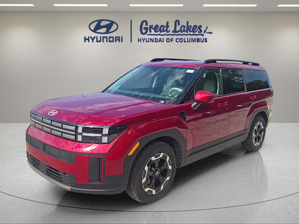 Ultimate Red 2026 Hyundai Santa Fe SUV / Crossover All-Wheel Drive 8-Speed Automatic