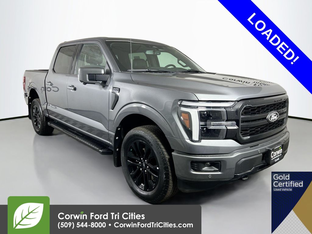 Carbonized Gray Metallic 2025 Ford F-150 Pickup Truck Four-Wheel Drive Automatic