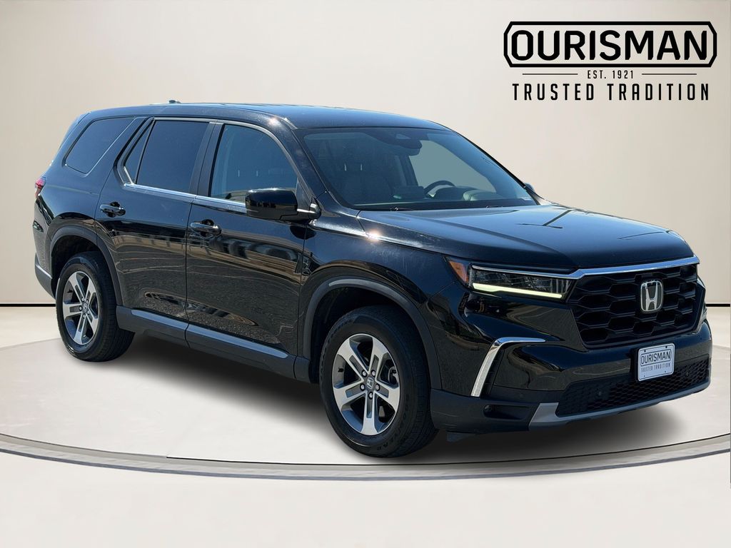 Crystal Black Pearl 2025 Honda Pilot EX-L AWD SUV / Crossover All-Wheel Drive Automatic