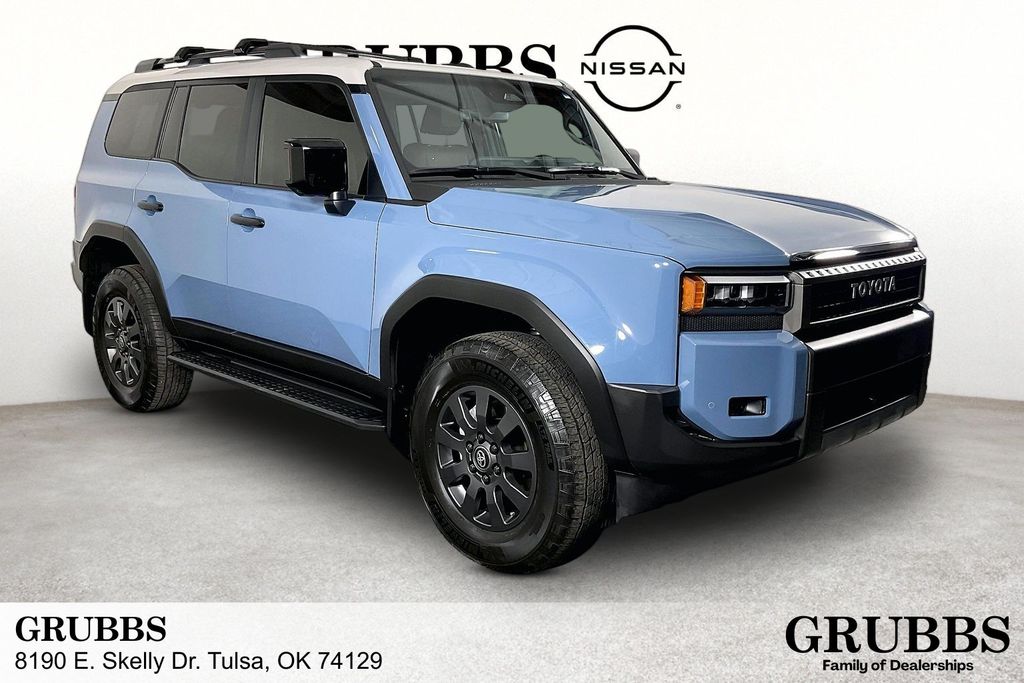 Blue / Gray 2025 Toyota Land Cruiser SUV / Crossover Four-Wheel Drive 8-Speed Automatic