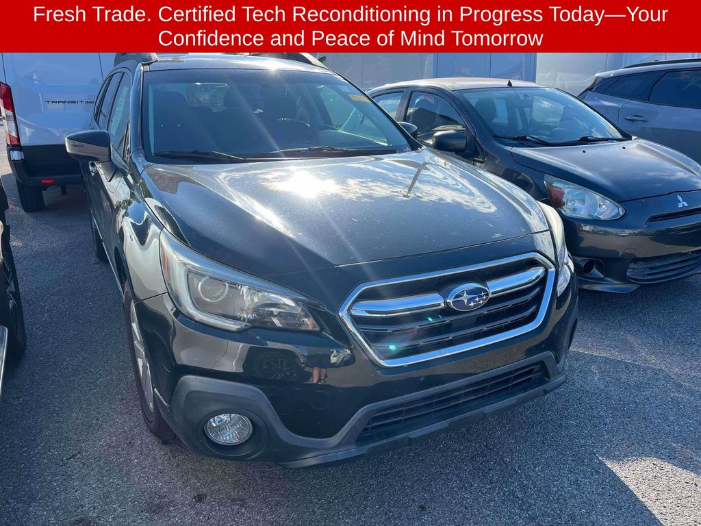 Crystal Black Silica 2018 Subaru Outback Wagon All-Wheel Drive Continuously Variable Transmission
