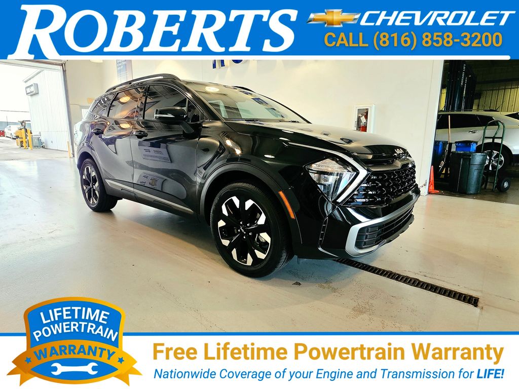 Ebony Black 2023 Kia Sportage SUV / Crossover All-Wheel Drive 8-Speed Automatic