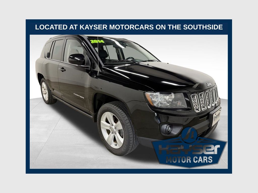 Black Clearcoat 2014 Jeep Compass SUV / Crossover Four-Wheel Drive 6-Speed Automatic