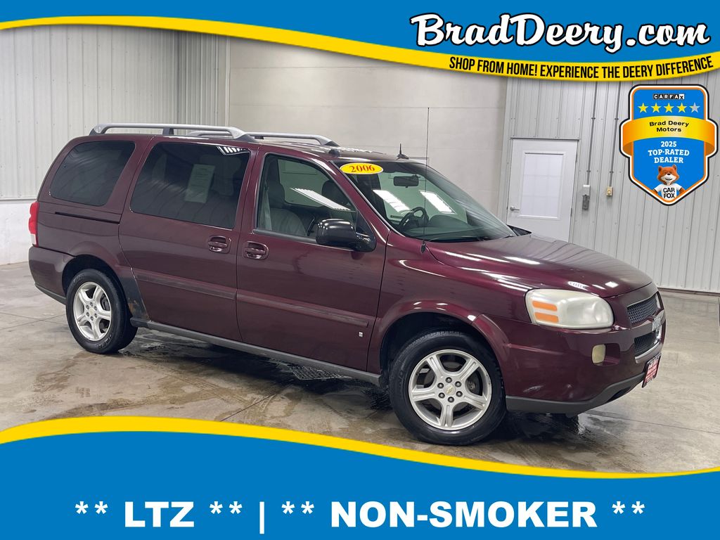 Bordeaux Red Metallic 2006 Chevrolet Uplander 2LT Extended FWD Minivan Front-Wheel Drive 4-Speed Automatic