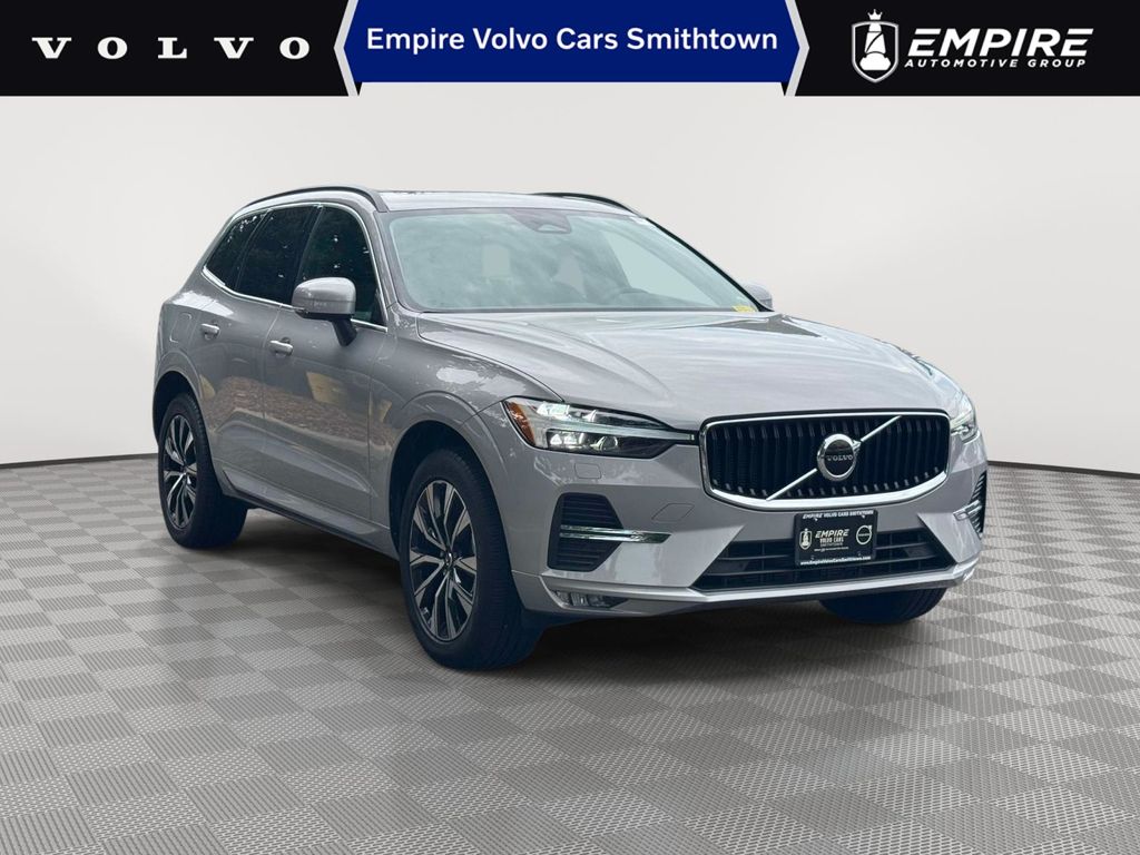 Silver Dawn Metallic 2023 Volvo XC60 SUV / Crossover All-Wheel Drive Automatic
