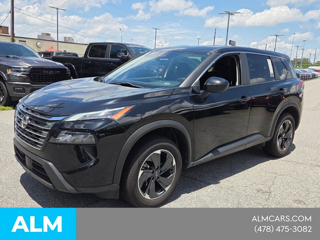 Used 2024 Black Nissan SV image 4