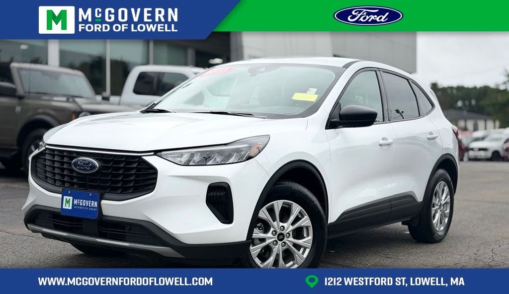 Oxford White 2025 Ford Escape SUV / Crossover All-Wheel Drive 8-Speed Automatic