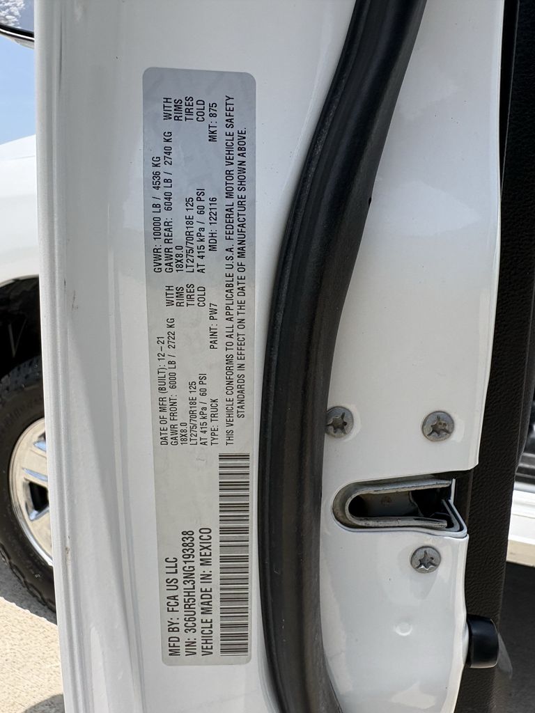 2022 Ram 2500 Tradesman White at Autostrade