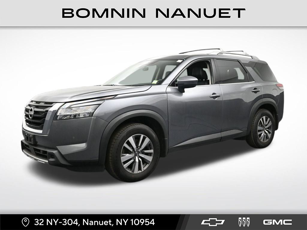 Gray (Gun Metallic) 2024 Nissan Pathfinder SL 4WD SUV / Crossover All-Wheel Drive 9-Speed Automatic