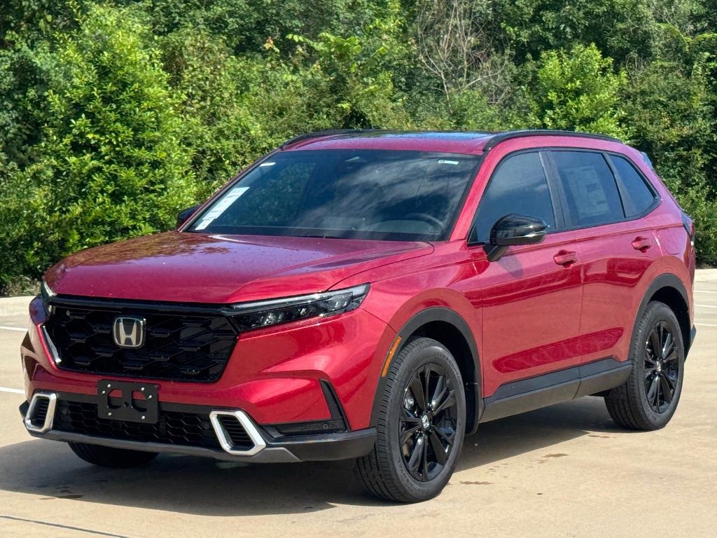 2026 Honda CR-V Hybrid Sport Touring Red at Community Honda