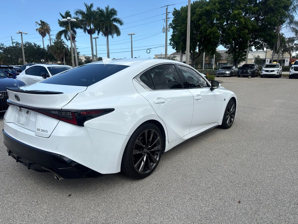 Certified Used 2023 White Lexus 350 F SPORT image 6