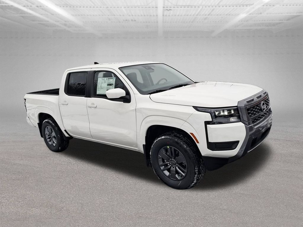 2026 Nissan Frontier SV White at John Sisson Motors
