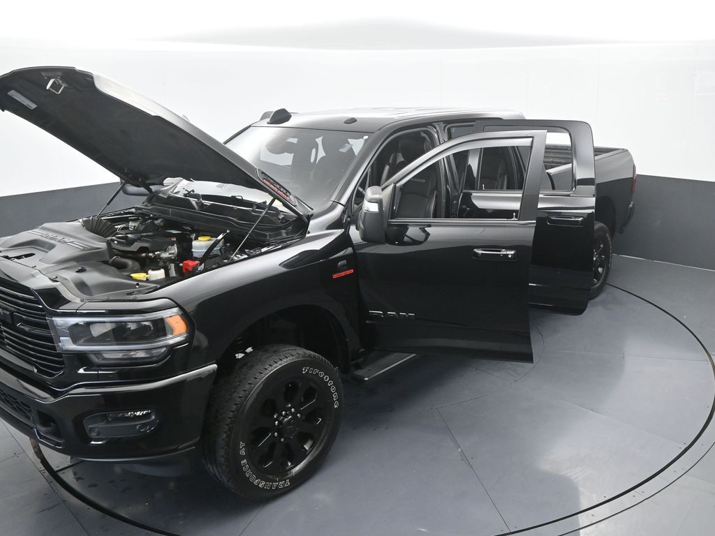 Used 2024 Diamond Black Crystal Pearlcoat Ram Laramie image 71
