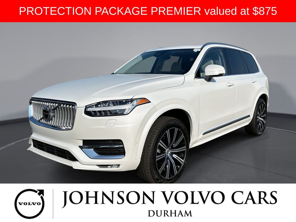 Crystal White Metallic 2024 Volvo XC90 SUV / Crossover All-Wheel Drive Automatic