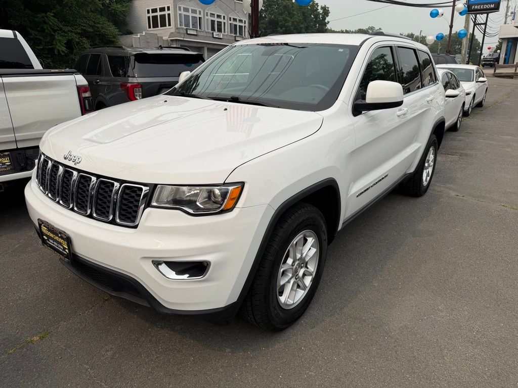 Bright White Clearcoat 2018 Jeep Grand Cherokee SUV / Crossover Four-Wheel Drive 8-Speed Automatic