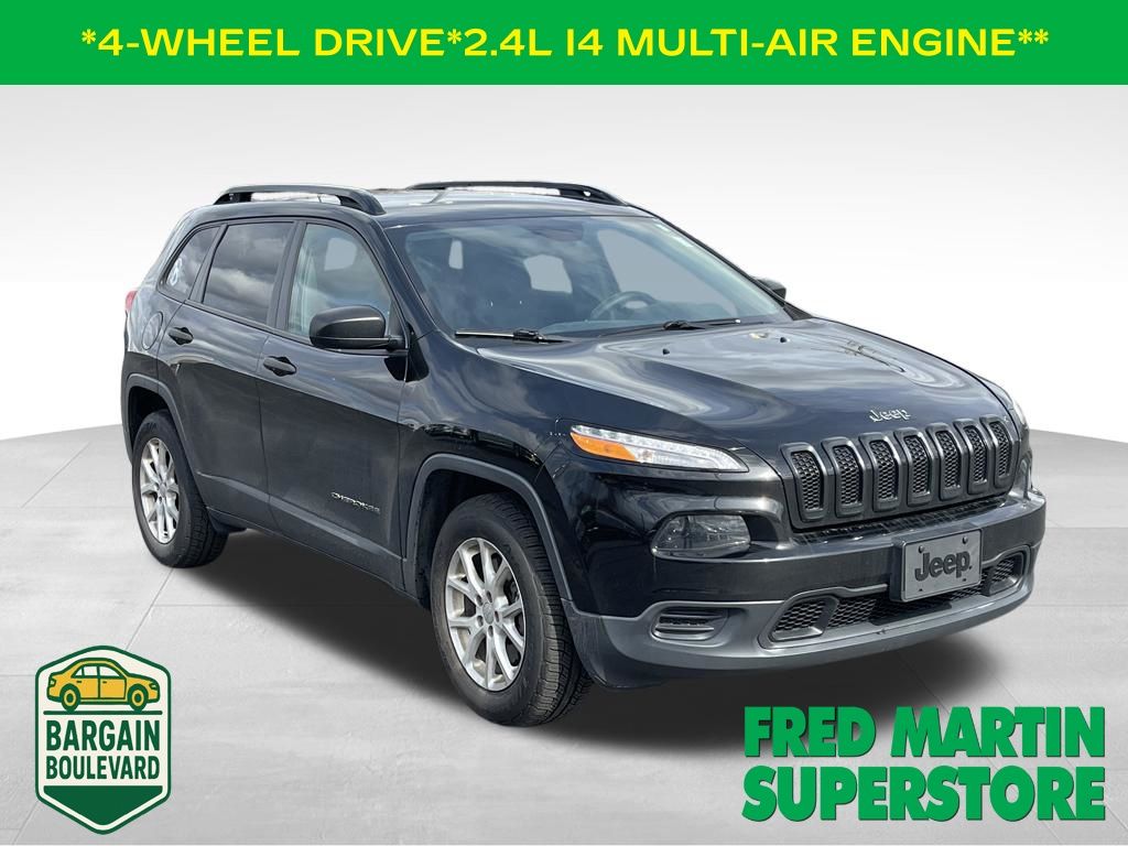 used 2017 Jeep Cherokee car, priced at $11,000