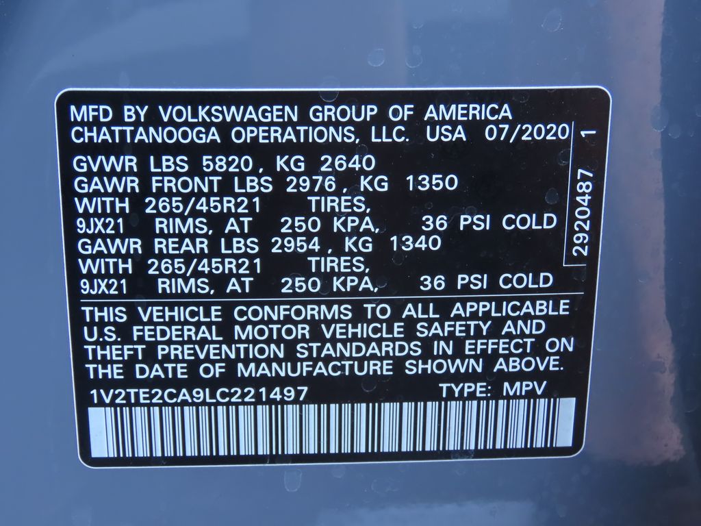 Thumbnail: 2020 Volkswagen Atlas - 21