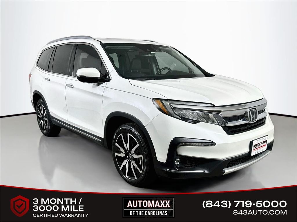 White 2021 Honda Pilot SUV / Crossover All-Wheel Drive 9-Speed Automatic