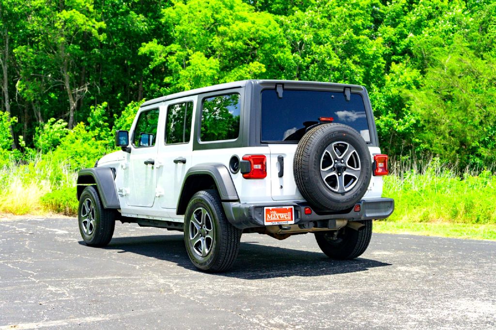 Used Car 2020 Jeep Wrangler  Unlimited Sport S For Sale Under $20,000 In Taylor, Texas