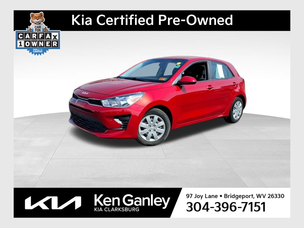 Currant Red 2023 Kia Rio5 S Wagon FWD Wagon Front-Wheel Drive Continuously Variable Transmission