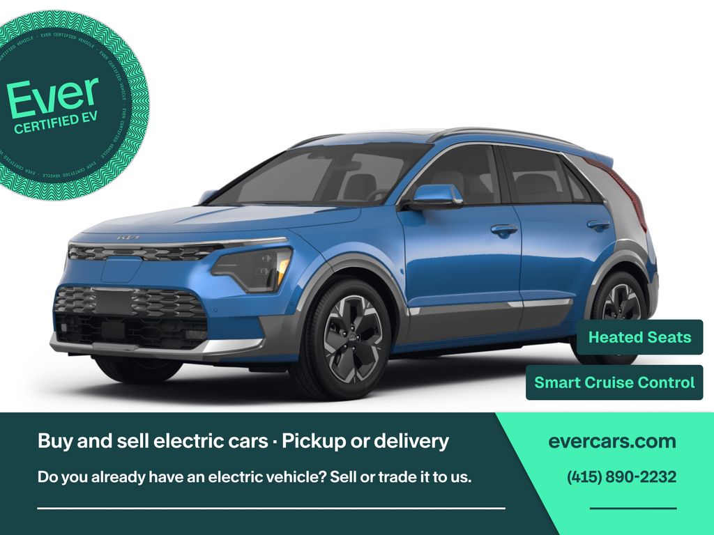 Mineral Blue 2024 Kia Niro EV SUV / Crossover Front-Wheel Drive 1-Speed Automatic