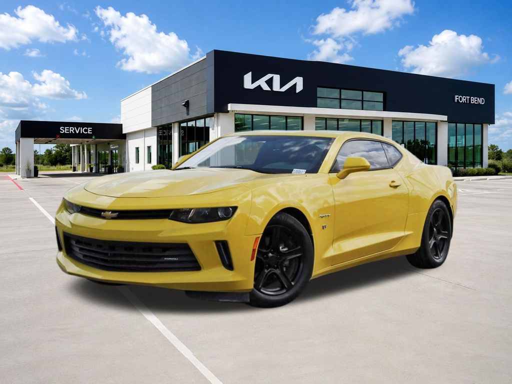 2017 Chevrolet Camaro 1LT Yellow at Bayway Cadillac of The Woodlands