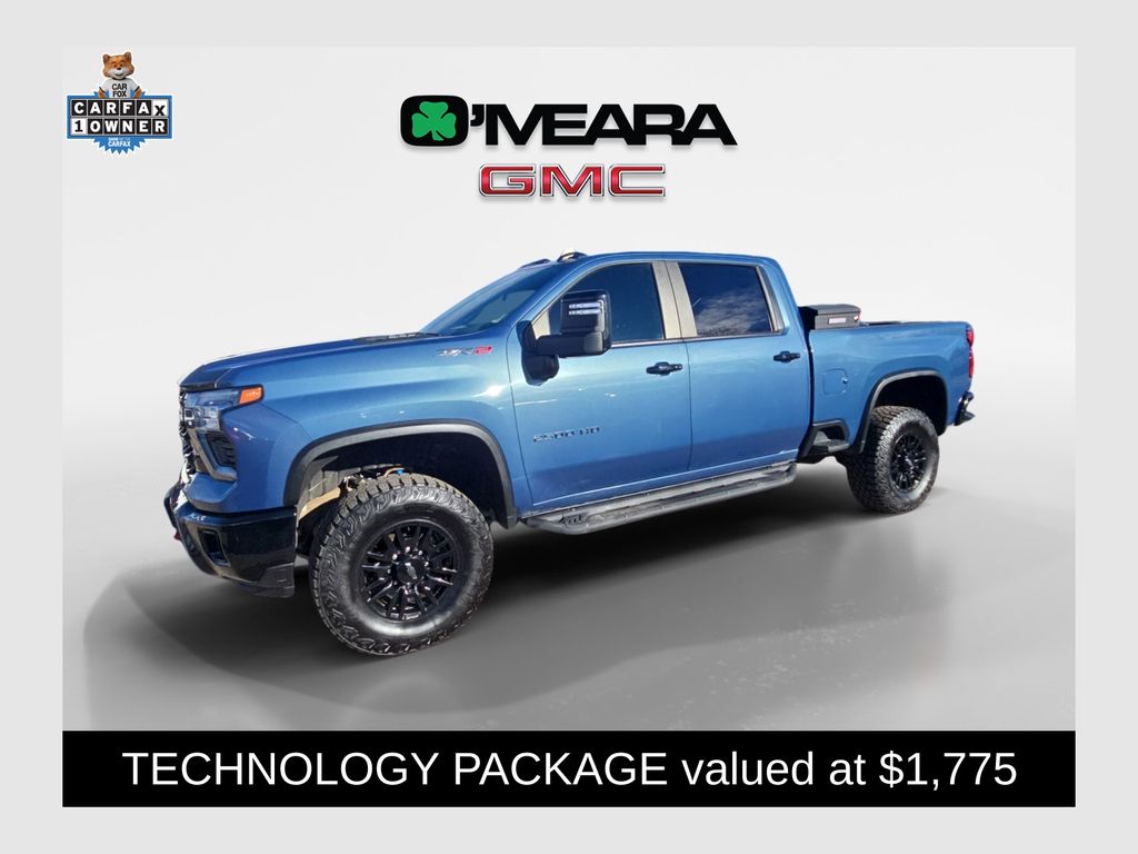 Lakeshore Blue 2024 Chevrolet Silverado 2500HD ZR2 Crew Cab 4WD Pickup Truck Four-Wheel Drive Automatic